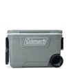 Coleman 316 Series Insulated Portable Cooler with Heavy Duty Wheels