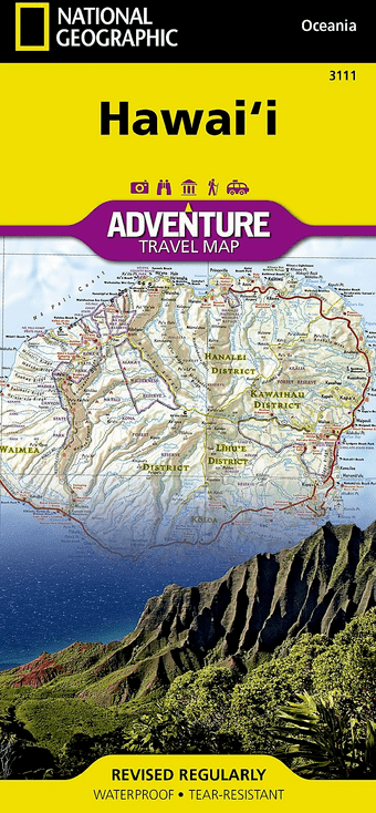 Hawaii Adventure Travel Map